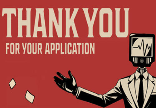 Thank you for you application header